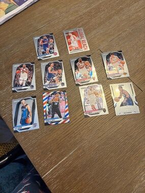10 Basketball Trading Cards 2024-25 Panini Prizm